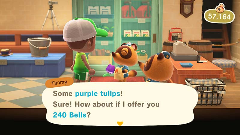 animal crossing ios black tulips