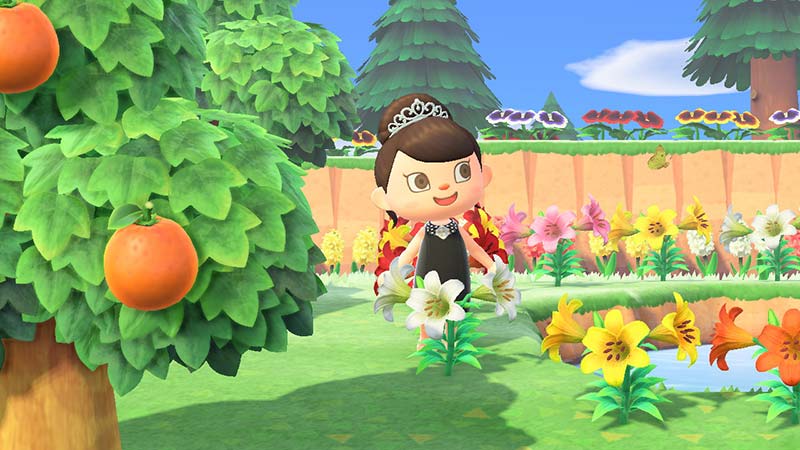 (Animal Crossing NH Audrey Dress Image)